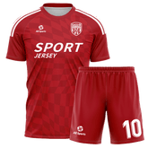 赤 ユニフォーム サッカー